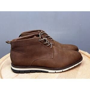 Parker Sky Chelsea Boots Mens 10M Brown Ankle Classic Casual